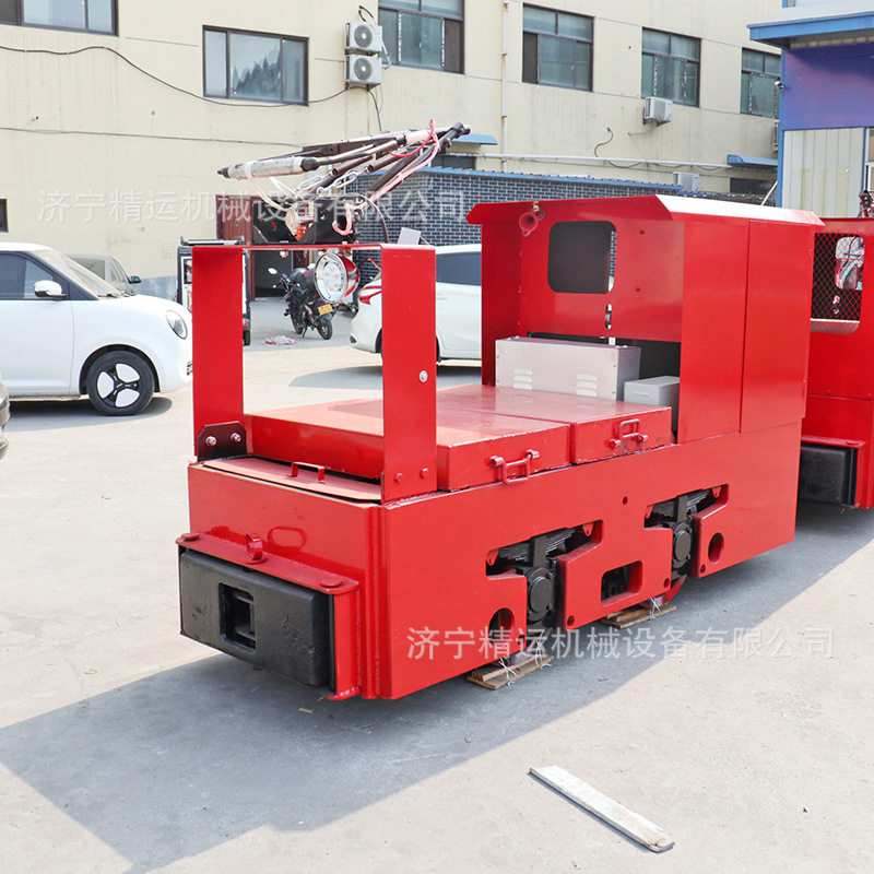 蓄电池式煤矿运输用防爆电机车 井下牵引5吨防爆矿用蓄电池电机车