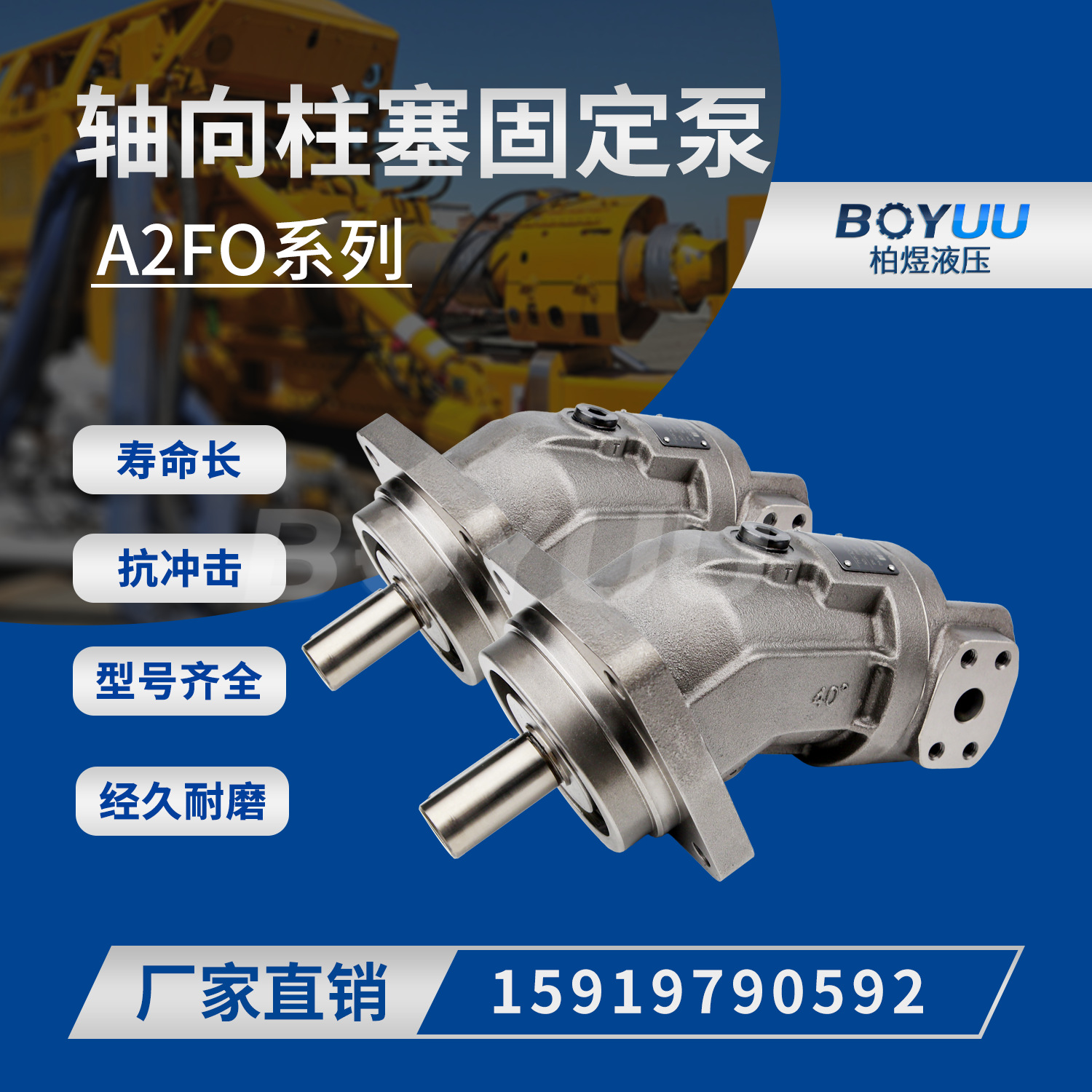 力士乐A2FO4561R-VBB050柱塞泵 用于工业 机械工程  厂家直销