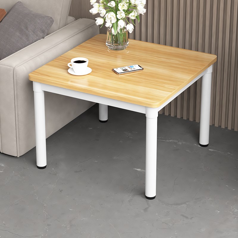 正方形茶几客厅家用餐桌四方桌茶桌高60沙发边几角U几小方桌墙角