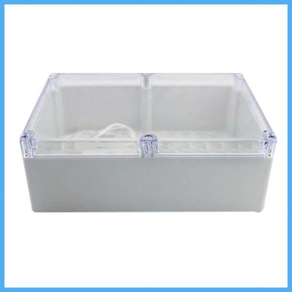 263*182*95mm 防水接线盒 F6T透明塑料配电箱 电子密封盒 船用盒,电子/电工,防溅盒,淘宝优惠券,粉丝福利购,淘宝优惠卷