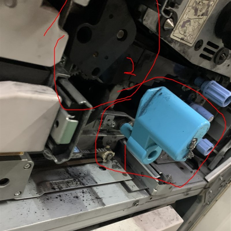 适用理光MP1350 9l07 1100 1356 1357 1107 906转印组件支架 手柄