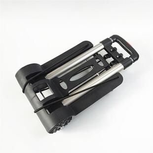 菜篮车便携帆布式手o推轮行李拖车箱电动代步万向轮车拉杆车折叠