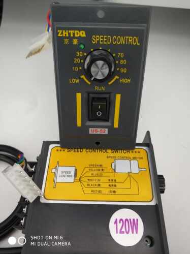 US-52交流马达减速电机调速器开关220V 120w高质量产Y品京豪包