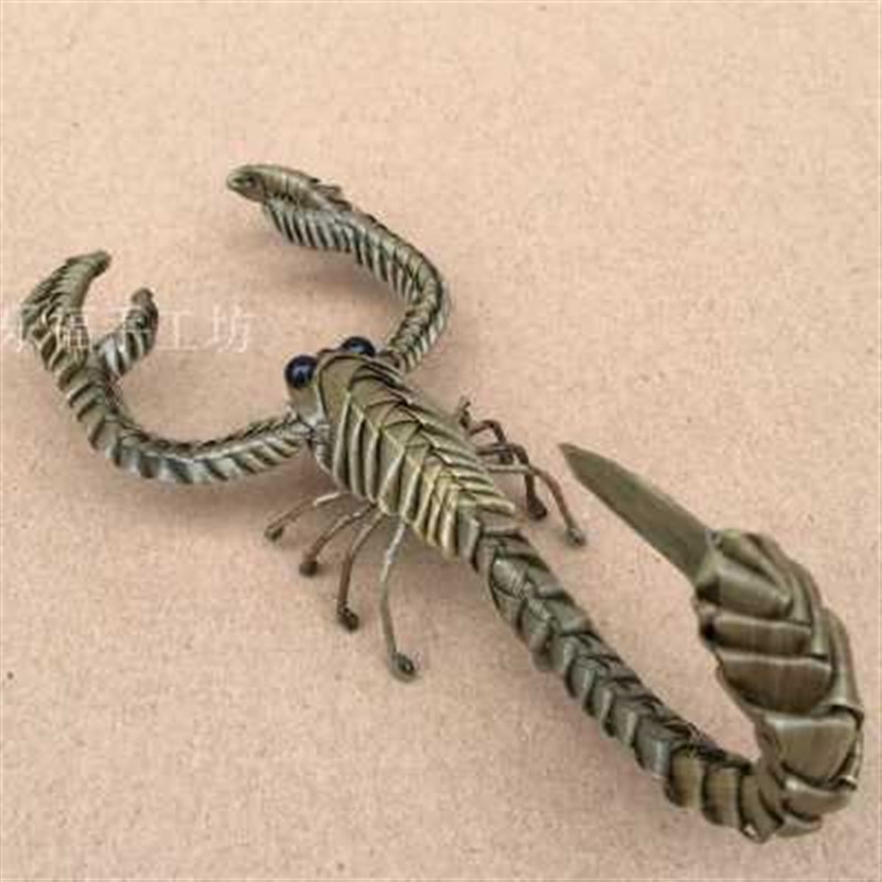 棕编工艺品蝎子草编蝎子棕草编动物长沙非遗民俗特色民间手工艺品