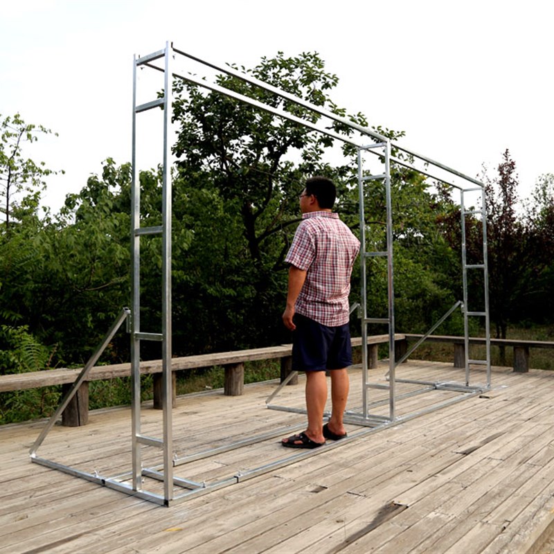 婚庆婚礼广告迎宾合影区舞台道具简易快装喷绘布伸缩桁架背景架子