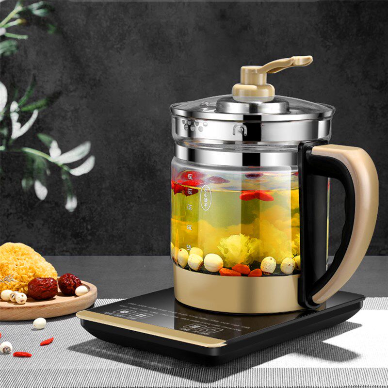 养生壶全自动玻璃一体多功能电热花茶壶家用煮茶器办公室小型暖奶