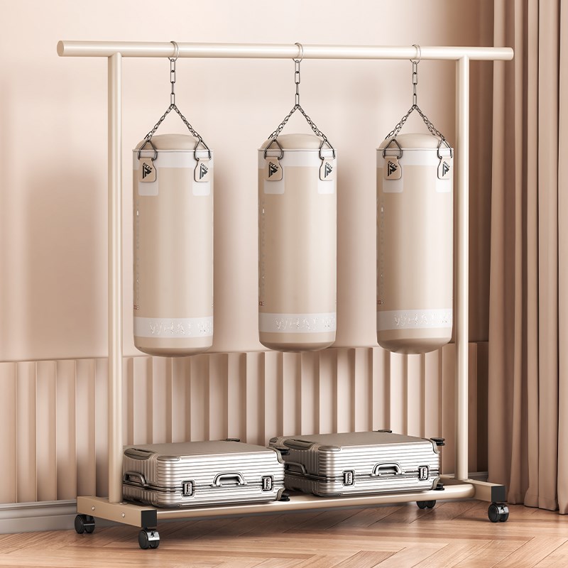 晾衣架落地家用卧室内挂衣架子宿舍简易阳台出租屋晒被子凉晒衣杆