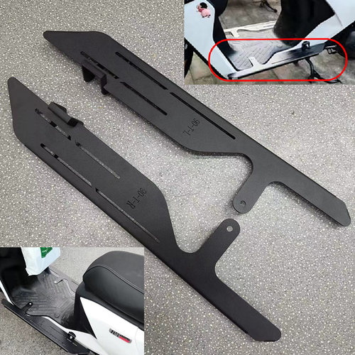 九号F90电动车F60加长铁u脚踏板9号BMAX90前后一体踏板脚蹬后搁脚