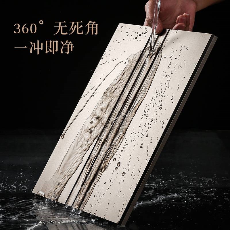 快速解冻板铅合金牛排食物解冻厨房小工具切菜砧板牛肉解冻板