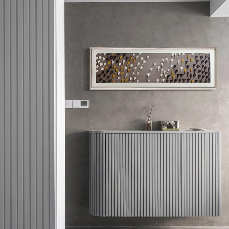 现代简约立体壁画软装皮革客厅沙发装饰画样板房卧室床头单幅挂画