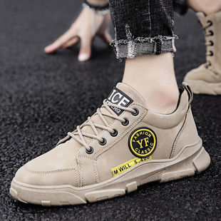 耐磨轻便软底上班鞋 电焊工工地无钢头劳保鞋 男防臭干活工作皮鞋