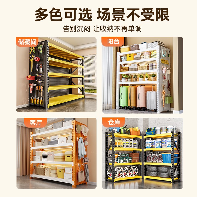 家用仓储货架多层置物架仓库地下室快递收纳展示架商用重型储物架