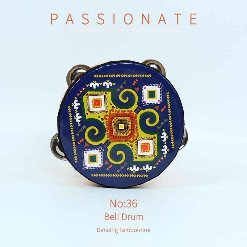 铃鼓舞蹈成人儿童奥尔夫专业打击乐器手拍鼓幼儿园老师用手鼓新品