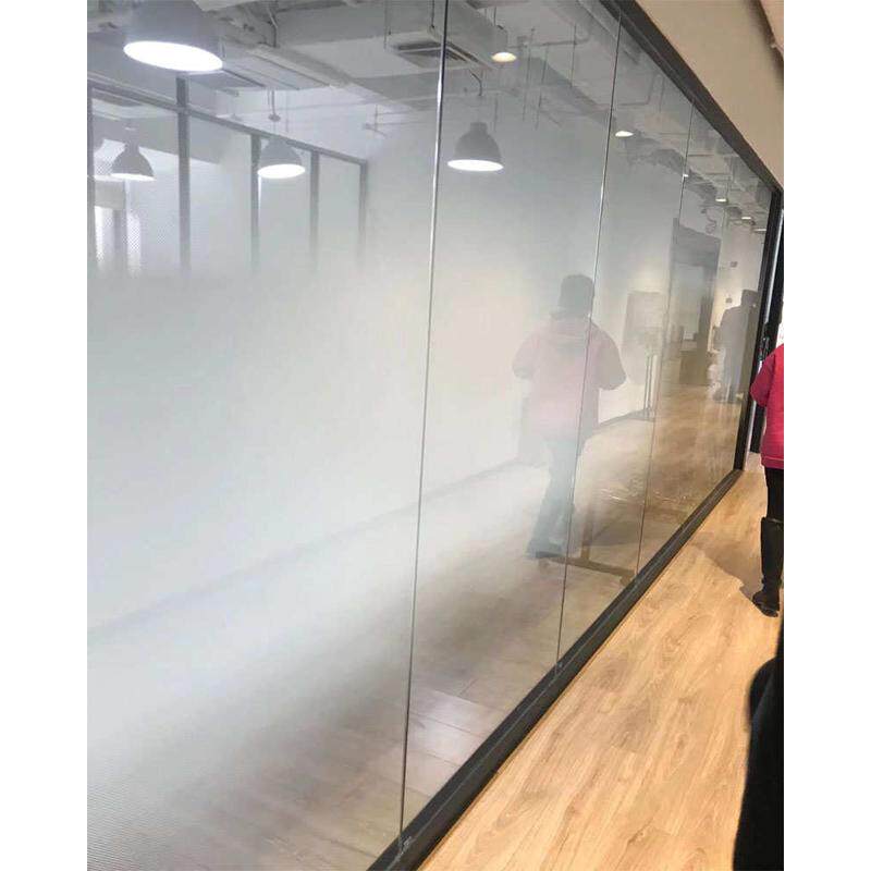 办公室隔断玻璃贴纸单双向圆点渐变膜半透明雾磨砂渐变淋浴房贴膜