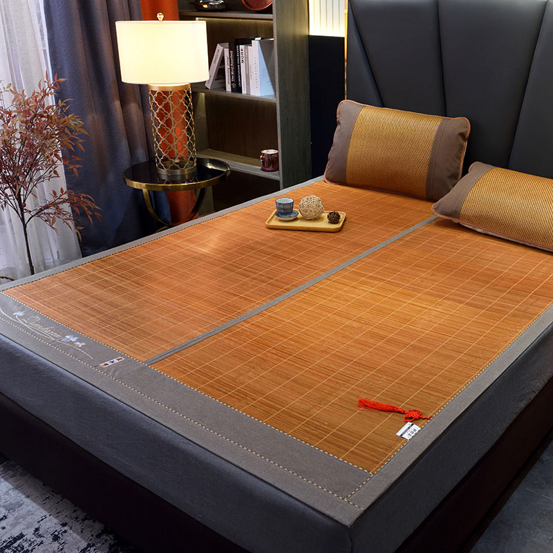 凉席竹席夏季1.2/1.3/1.4m床直筒2米宽1.5夏天1.1定制尺寸1.6席子