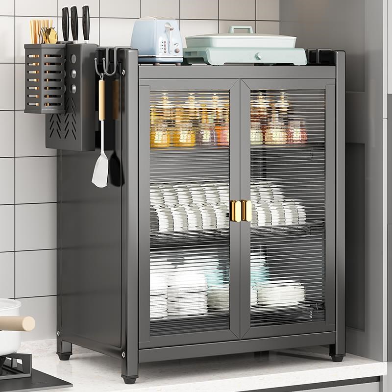 厨房置物架碗碟碗盘沥水架收纳架放碗架家用多功能碗柜碗筷收