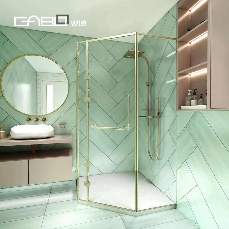 手工瓷砖全卫生间瓷砖绿色厨房墙砖防滑地砖别墅墨仿古砖浴室窑变