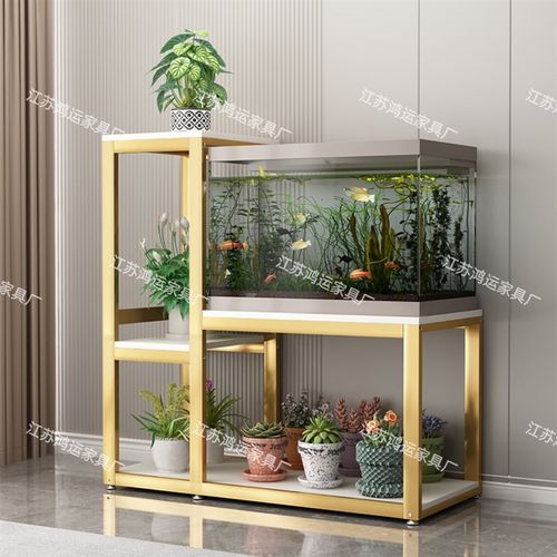 鱼缸架子鱼缸柜鱼缸桌龟缸架鱼缸底座金属钢架超强承重多层鱼缸架
