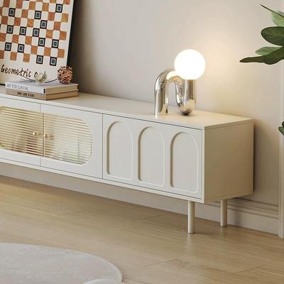 富饶带油风奶电视X-053柜茶几组合地现简约客代厅小户型家用收纳