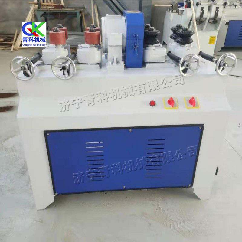 全自动木工圆棒机 扫把杆拖布杆制作机器 木头削圆圆棒成型机