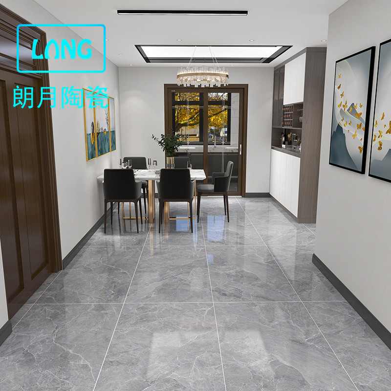 广东现代简约连纹通体大理石750x1500地砖简约室内客厅防滑地板砖