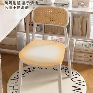 化妆椅女生室梳妆台凳子简约椅宿舍DJX电卧网脑椅靠背椅红餐美甲