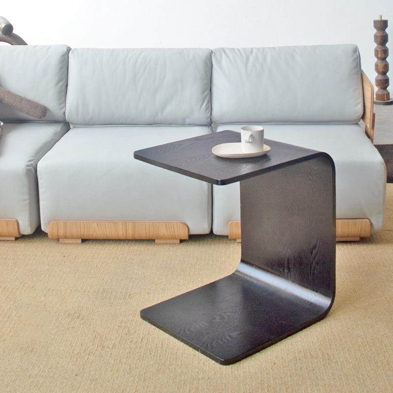 0客A边几C型简Q13极简木质可移约动小茶小桌榻榻米厅沙发边小茶