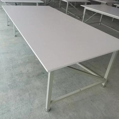防静电工作台车水间生产线流台厂JF-BB001白通板打包桌铁方检验裁
