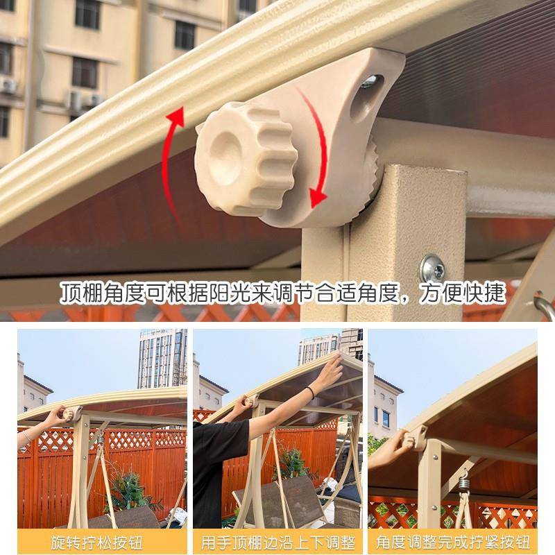户外千床两用躺庭院花园吊JF-409B摇椅家用椅阳台室外休闲吊椅厂