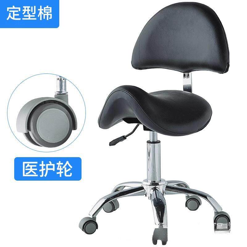 可调高低工凳技师凳理发师A062大节椅子吧理发椅静台音轮气杆技师