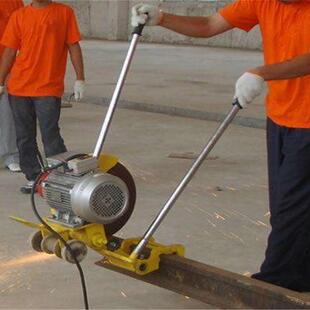 6.Ⅰ型内燃钢轨切871轨机电动钢锯轨5机路钢轨切轨割机厂家 铁NQG