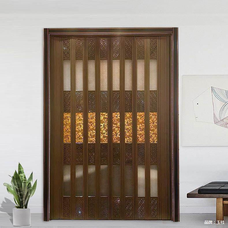 pv691叠c折门卧推室隔断中室式浴简易伸缩隔音厨房厕所卫生间拉门,全屋定制,阳台门,淘宝优惠券,粉丝福利购,淘宝优惠卷