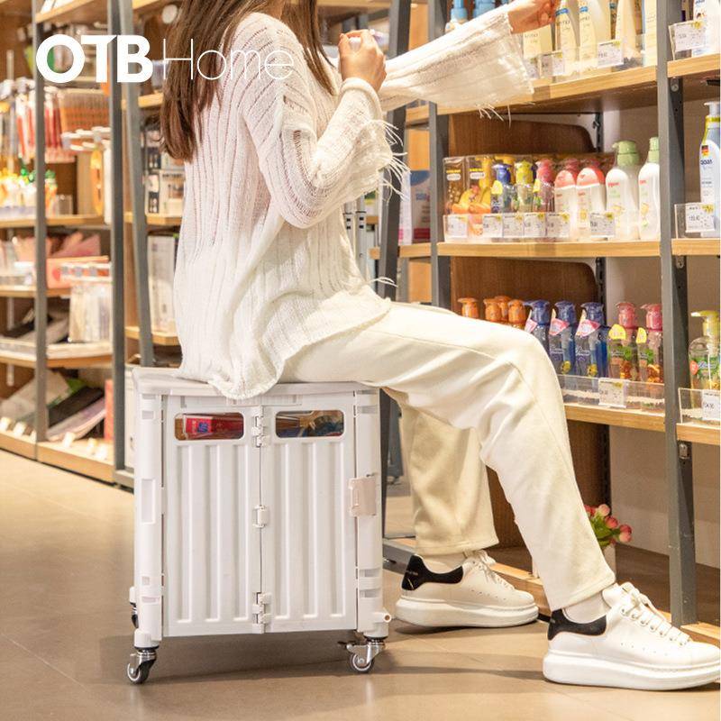 1F7676JS9TX小帮手小拉车折7叠携菜车小推车便家用拖车拉买杆车户