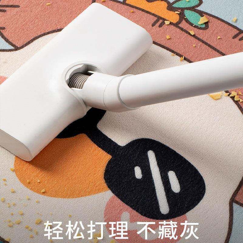 垫童阅读区地毯卧20230325室阅电脑椅读区圈儿绒书房学习地书桌床
