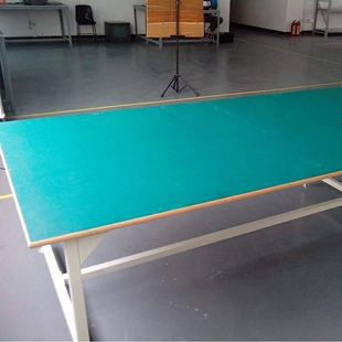 精益管防静电工作台电商物流打包台双边操作业台型材带灯架操作台