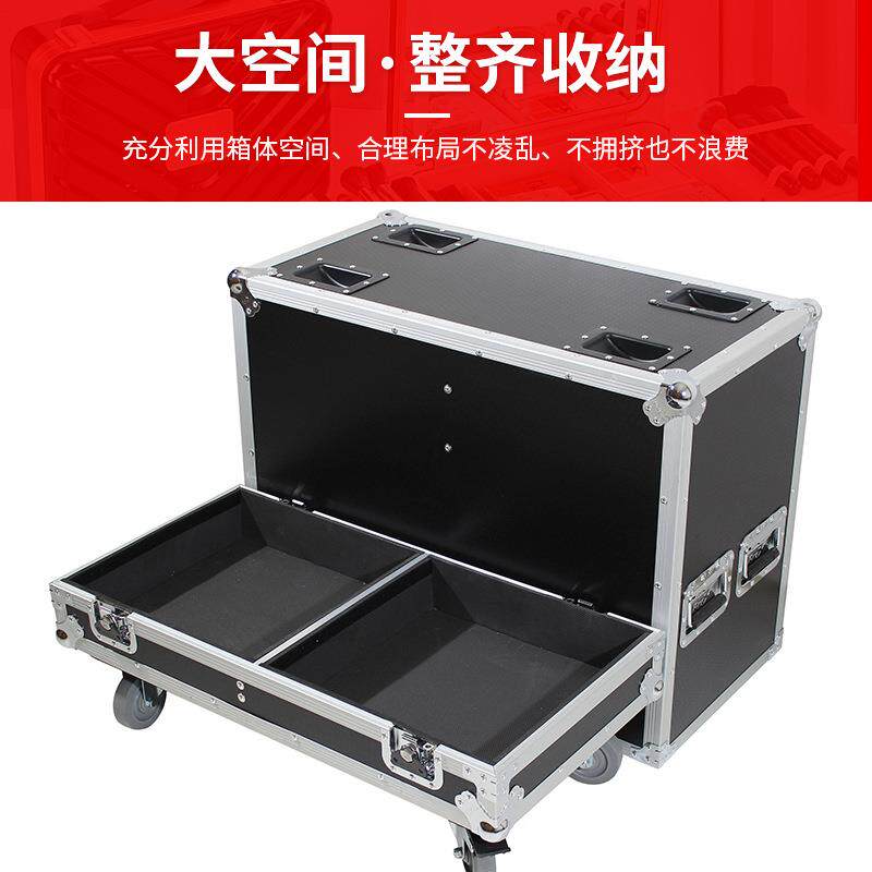 跨境工具航空器箱音箱防扬声能多功大197容量铝制带轮子水防震收