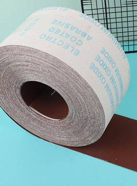 厂家直打AHP供撕砂纸背绒软布卷砂手布卷磨布木工砂卷4砂寸4.5