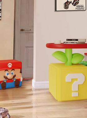 创意床卧室床头柜茶几小UDX型户可爱儿男童孩边柜客沙发边几置物