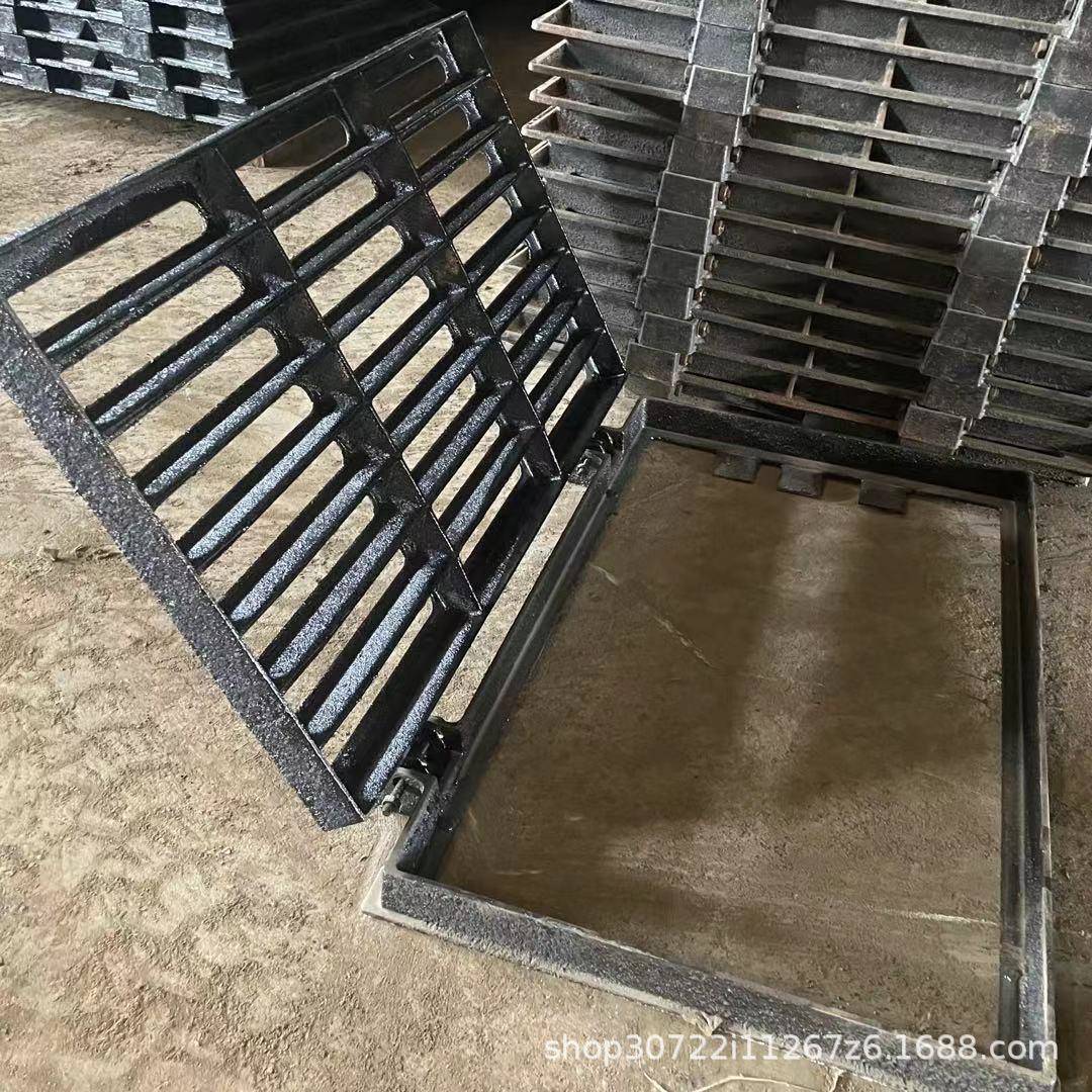 铸铁雨水套篦子座量大优惠带底球墨铸铁漏水铸461盖板重型铁套篦
