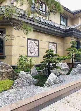 雪浪石切片组观合泰院山石景石造景风假山石枯山景咨询客服石自然