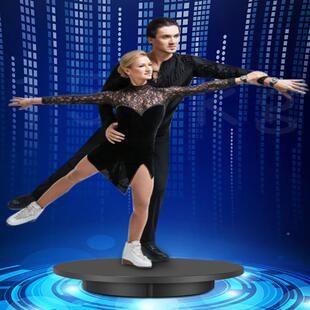 境新款电动展示台跨42CM智能遥控旋转台LH-S420直播直拍摄全径自