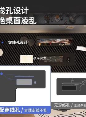 DNZ0176转角书桌家室用脑桌台式电竞桌双人书架桌卧型办公桌L拐电角桌子