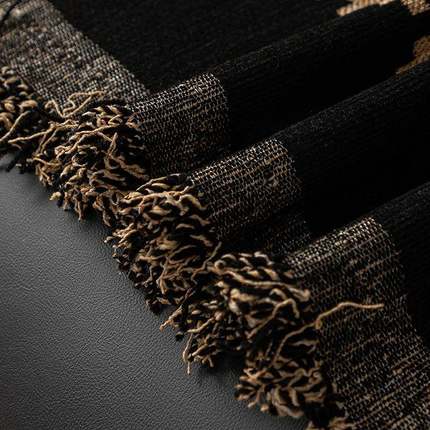 沙发盖布四季通用奢SL-0119一复轻古沙沙发巾防猫抓整张雪尼尔发