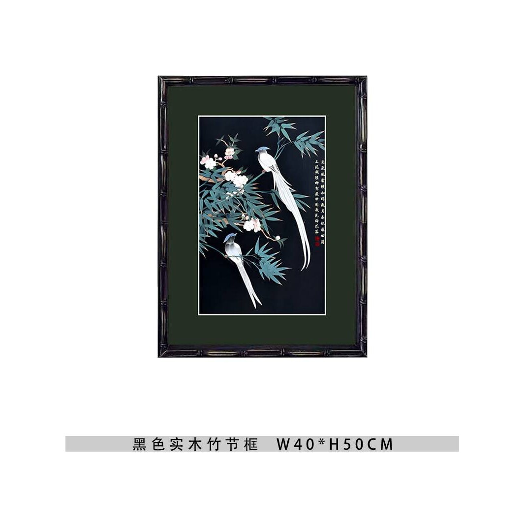 样板房主卧室长辈房床头柜混搭风软装饰品摆件组合装饰画相机书灯