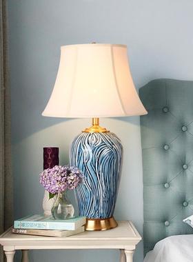 厂家美别墅高台6053档客厅大号装饰台灯式欧式卧书室床头灯房台灯