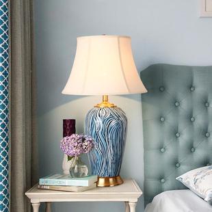 卧书室床头灯房台灯 欧式 厂家美别墅高台6053档客厅大号装 饰台灯式