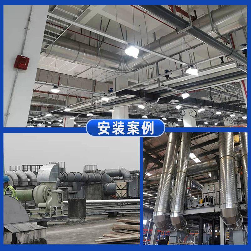 3除4不锈钢螺旋风管0厂家2货源排烟镀锌尘白铁皮烟囱散热通风管道