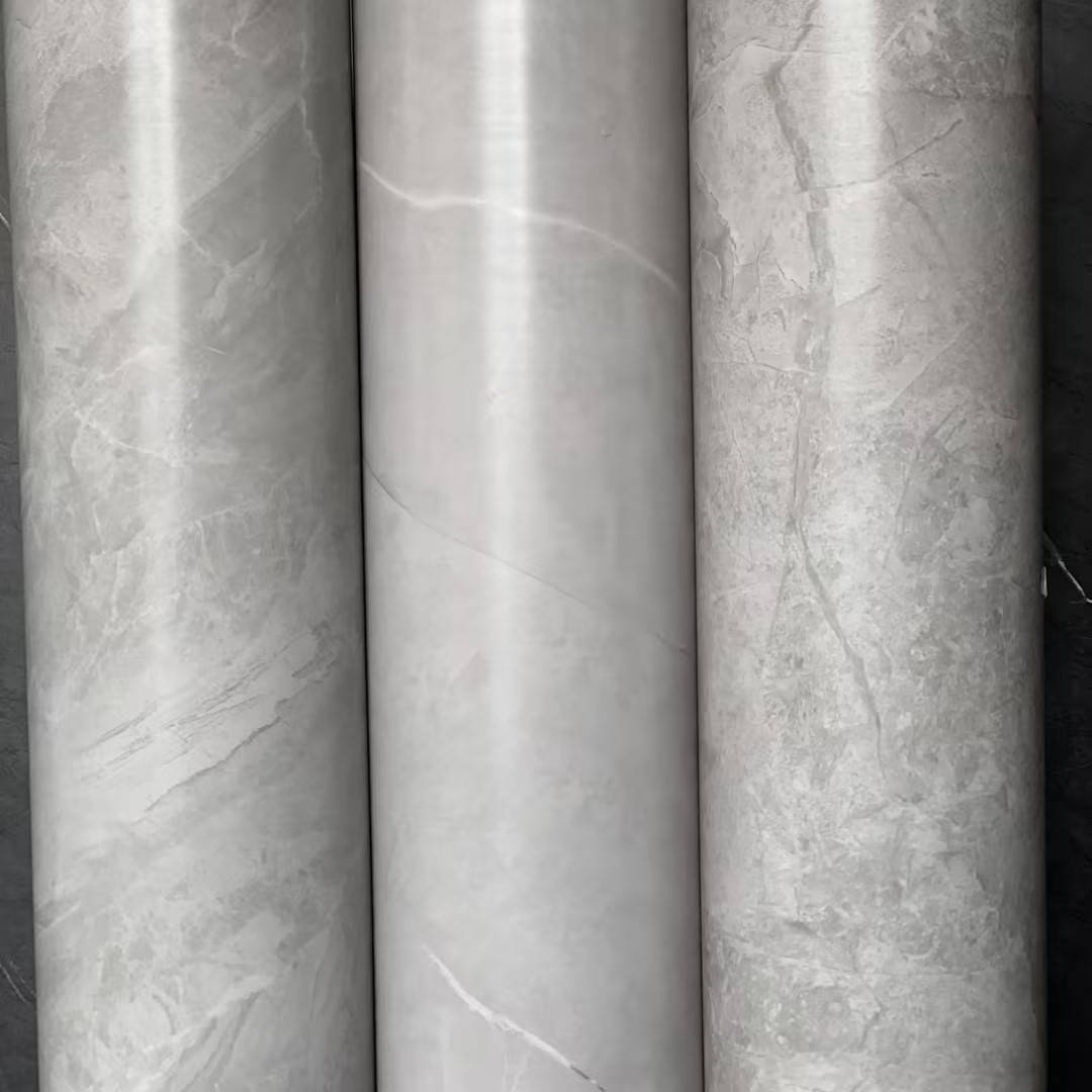 加厚大理石纹贴纸防水展柜橱柜装饰贴膜自粘墙纸波音软片