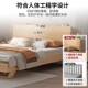 轻奢实卧木室简约.8双人床成人经济型租房出用家3432521用1.2儿童