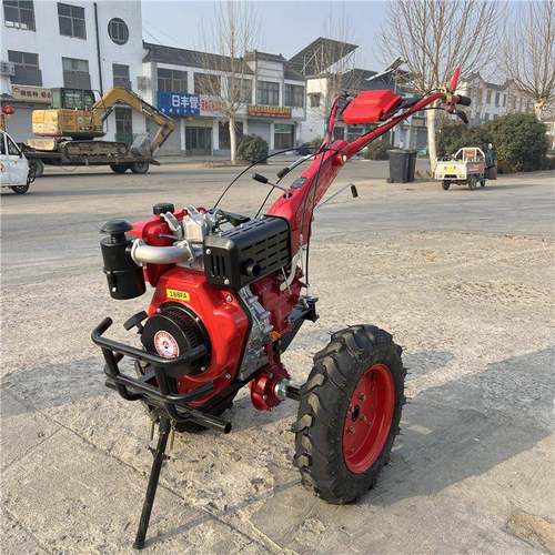 8马力电启动柴油耕地机手扶式农用ART旋耕机硬地犁1深翻田开沟机